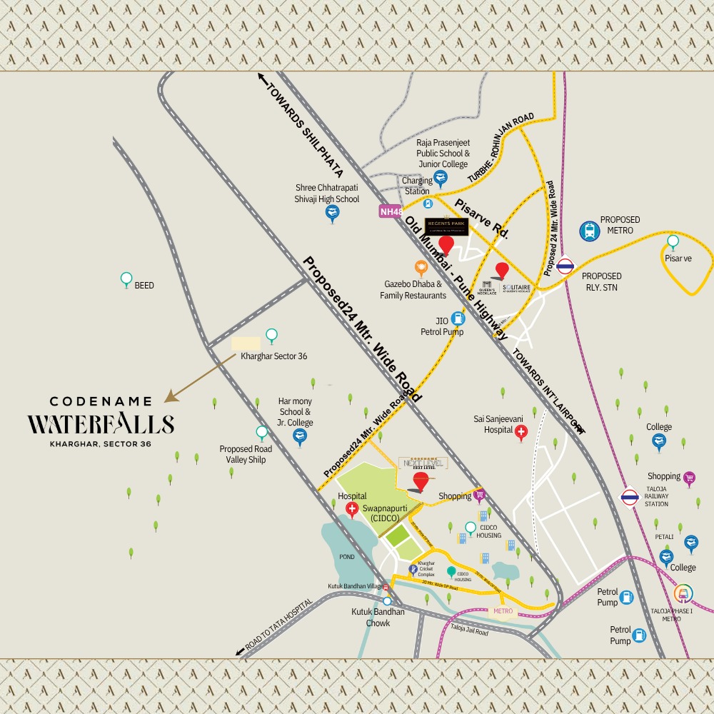 Location of Codename Waterfalls Location of Codename Waterfalls